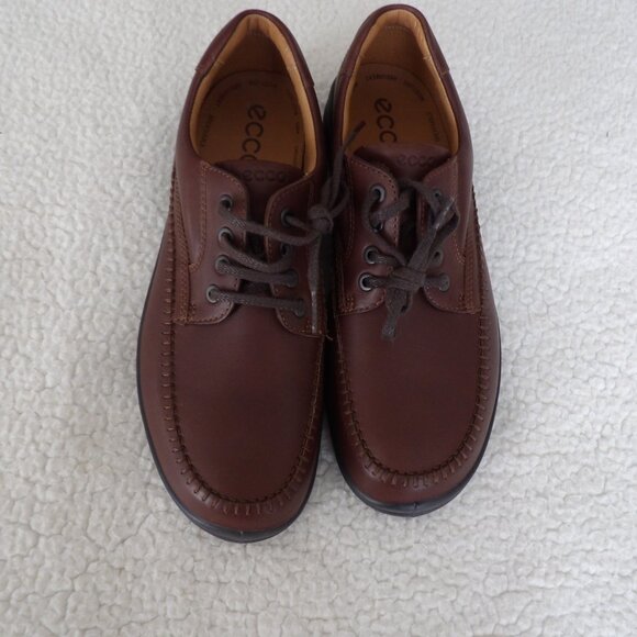 Ecco Seawalker NEW BROWN(Rust) Leather Oxford Shoes Size EU 44(US 10-10.5).…